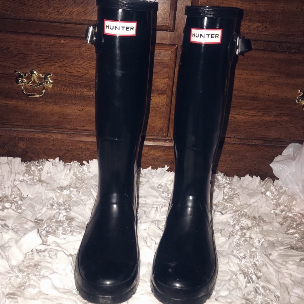 Hunter rain boots